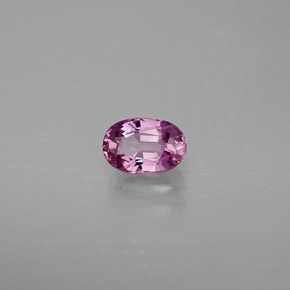 0.71 ct Violet Sapphire Stone, Natural Sapphire in Oval Facet Shape for Sale