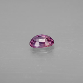 Sapphire Gemstone in 6 x 4 mm (calibrated) Size for Sale, Sapphire Stone in Pinkish Purple Color