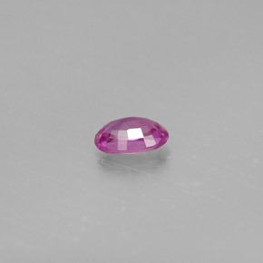 Sapphire Gemstone in 6 x 4 mm (calibrated) Size for Sale, Sapphire Stone in Pink Color