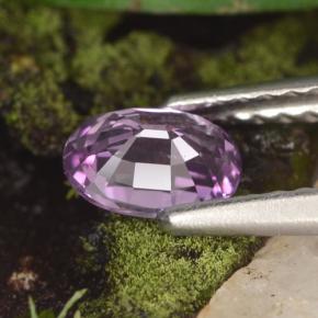 Sapphire Gemstone in 6 x 4 mm (calibrated) Size for Sale, Sapphire Stone in Pinkish Purple Color