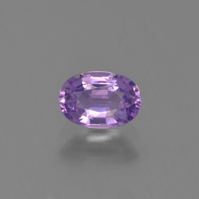 0.66 ct Violet Sapphire Gemstone, Sapphire Gem in Oval Facet Shape for Sale.
