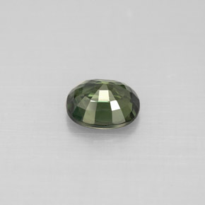 Sapphire Gemstone in 6.1 x 5.2 mm Size for Sale, Sapphire Stone in Green Color