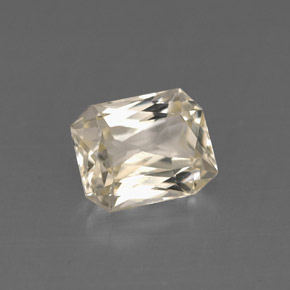 1.34 ct Yellow Sapphire Stone, Natural Sapphire in Octagon / Scissor Cut Shape for Sale