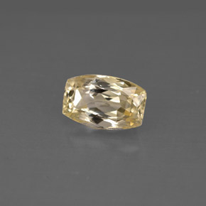 1.72 ct Yellow Sapphire Gemstone, Sapphire Gem in Barrel Shape for Sale.