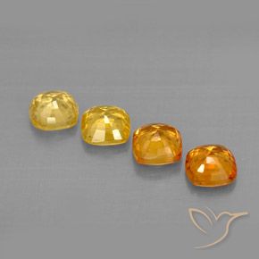Sapphire Gemstones in 4.2 x 4.1 mm Size for Sale, Sapphire Stones in Multicolor Color