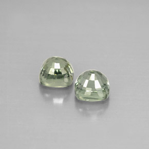 Sapphire Gemstone in 4.2 x 4.2 mm Size for Sale, Sapphire Stone in Green Color