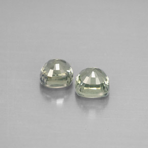 Sapphire Gemstone in 4.1 x 4.1 mm Size for Sale, Sapphire Stone in Green Color