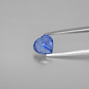Sapphire Gemstone in 6.7 x 6.4 mm Size for Sale, Sapphire Stone in Blue Color