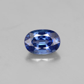 1.07 ct Blue Sapphire Gemstone, Sapphire Gem in Oval Facet Shape for Sale.