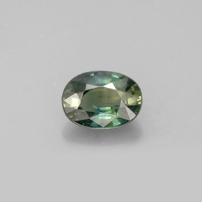 1.14 ct Multicolor Sapphire Gemstone, Sapphire Gem in Oval Facet Shape for Sale.