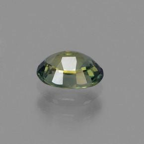 Sapphire Gemstone in 6 x 4.2 mm Size for Sale, Sapphire Stone in Green Color