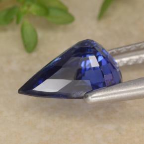 Sapphire Gemstone in 9 x 6.6 mm Size for Sale, Sapphire Stone in Blue Color
