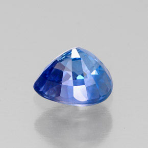 Sapphire Gemstone in 6.9 x 5.8 mm Size for Sale, Sapphire Stone in Blue Color
