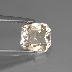 1.74 ct Yellow Sapphire Stone, Natural Sapphire in Octagon / Scissor Cut Shape for Sale