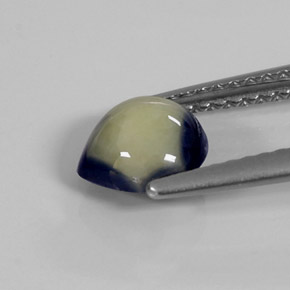 Sapphire Gemstone in 6.9 x 6.9 mm Size for Sale, Sapphire Stone in Bi-color Color