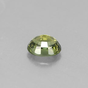 Sapphire Gemstone in 5.1 x 4.2 mm Size for Sale, Sapphire Stone in Green Color