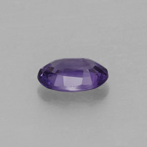 Sapphire Gemstone in 6.1 x 4.2 mm Size for Sale, Sapphire Stone in Blue Violet Color