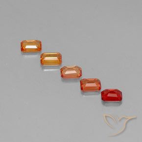 Sapphire Gemstones in 4 x 3 mm (calibrated) Size for Sale, Sapphire Stones in Multicolor Color