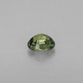 Sapphire Gemstone in 5.2 x 4.2 mm Size for Sale, Sapphire Stone in Green Color