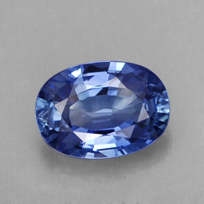 2.32 ct Blue Sapphire Gemstone, Sapphire Gem in Oval Facet Shape for Sale.