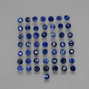 1.19 ct Blue Sapphire Gemstone, Sapphire Gem in Diamond-Cut Shape for Sale.