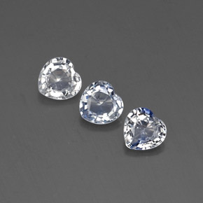 1.32 ct Blue Sapphire Stone, Natural Sapphire in Heart Facet Shape for Sale