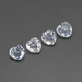 1.45 ct Blue Sapphire Stone, Natural Sapphire in Heart Facet Shape for Sale