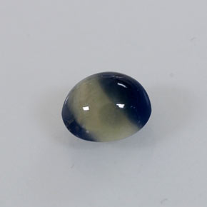 1.05 ct Bi-color Sapphire Stone, Natural Sapphire in Oval Cabochon Shape for Sale