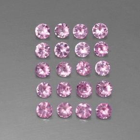 2.28 ct Pink Sapphire Stone, Natural Sapphire in Diamond-Cut Shape for Sale