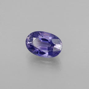 0.67 ct Blue Sapphire Stone, Natural Sapphire in Oval Facet Shape for Sale