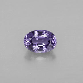 0.68 ct Violet Sapphire Gemstone, Sapphire Gem in Oval Facet Shape for Sale.
