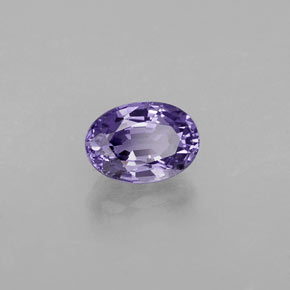 0.68 ct Violet Sapphire Stone, Natural Sapphire in Oval Facet Shape for Sale