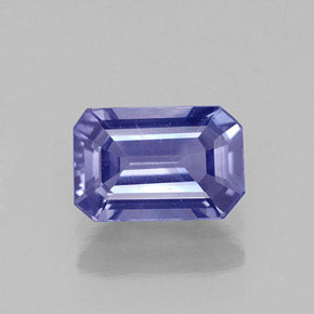 1.00 ct Violet Sapphire Gemstone, Sapphire Gem in Octagon Facet Shape for Sale.