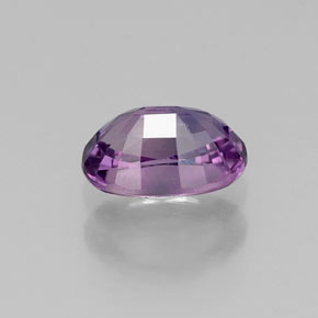 Sapphire Gemstone in 6.1 x 4.2 mm Size for Sale, Sapphire Stone in Pinkish Violet Color