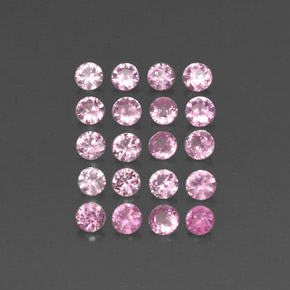 1.32 ct Pink Sapphire Stone, Natural Sapphire in Diamond-Cut Shape for Sale