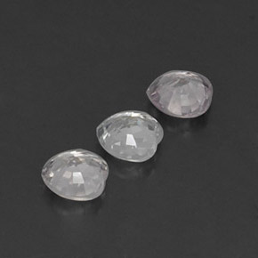 Sapphire Gemstone in 4.2 x 4.1 mm Size for Sale, Sapphire Stone in White Color