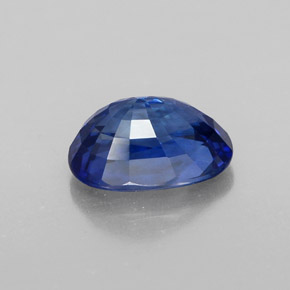 Sapphire Gemstone in 8.7 x 6.2 mm Size for Sale, Sapphire Stone in Blue Color