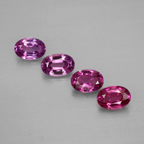 2.36 ct Multicolor Sapphire Stone, Natural Sapphire in Oval Facet Shape for Sale