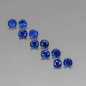 1.18 ct Blue Sapphire Gemstone, Sapphire Gem in Diamond-Cut Shape for Sale.