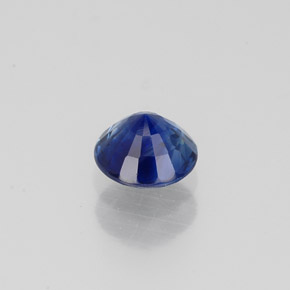 Sapphire Gemstone in 5.3 mm Size for Sale, Sapphire Stone in Deep Blue Color