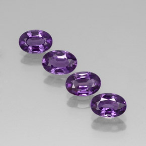 2.30 ct Violet Sapphire Gemstone, Sapphire Gem in Oval Facet Shape for Sale.