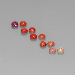 Sapphire Gemstone in 3.2 mm Size for Sale, Sapphire Stone in Multicolor Color