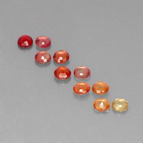 Sapphire Gemstone in 3.2 mm Size for Sale, Sapphire Stone in Multicolor Color