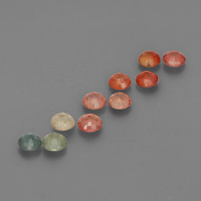 Sapphire Gemstone in 2.7 mm Size for Sale, Sapphire Stone in Multicolor Color