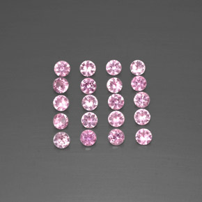 1.66 ct Pink Sapphire Gemstone, Sapphire Gem in Diamond-Cut Shape for Sale.