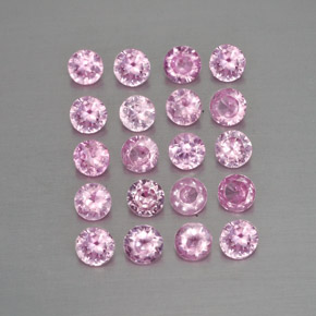 1.85 ct Pink Sapphire Gemstone, Sapphire Gem in Diamond-Cut Shape for Sale.