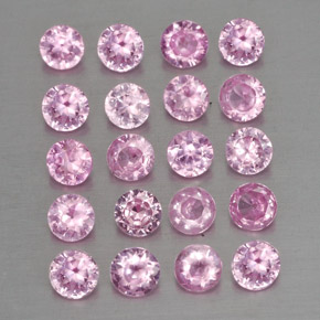 1.85 ct Pink Sapphire Stone, Natural Sapphire in Diamond-Cut Shape for Sale