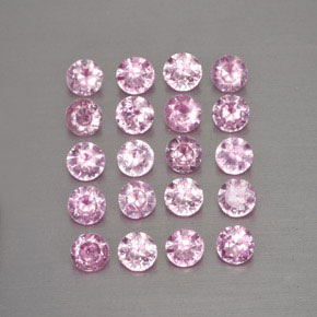 1.86 ct Pink Sapphire Gemstone, Sapphire Gem in Diamond-Cut Shape for Sale.