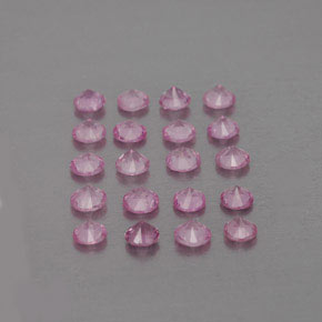 Sapphire Gemstone in 2.7 mm Size for Sale, Sapphire Stone in Pink Color