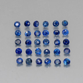 1.00 ct Blue Sapphire Stone, Natural Sapphire in Diamond-Cut Shape for Sale